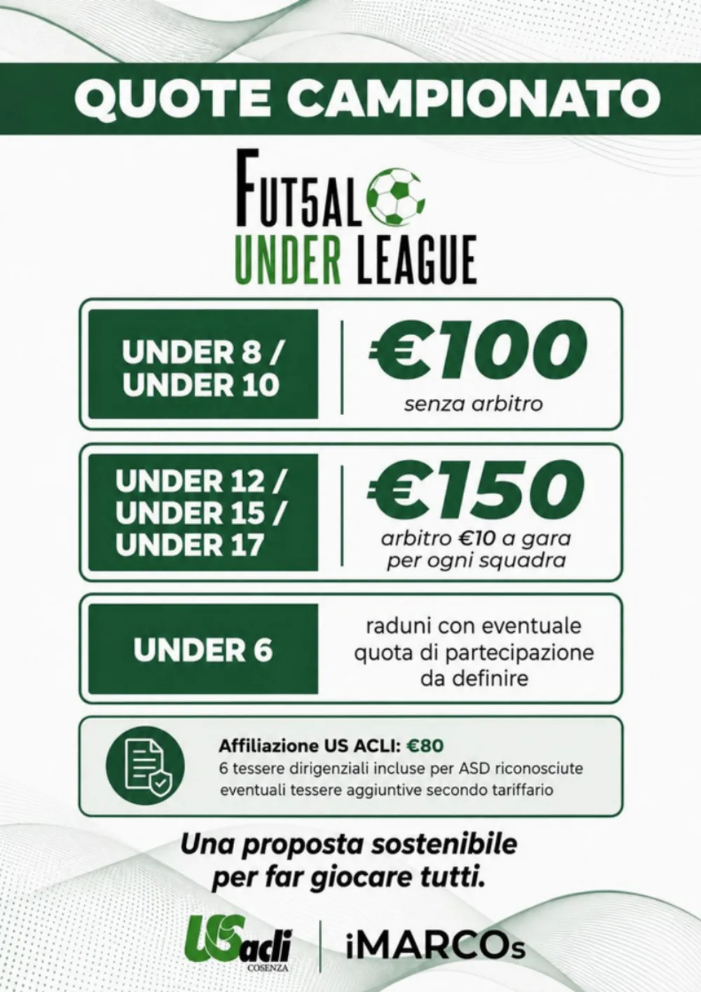 Depliant Futsal Under League, pagina 7