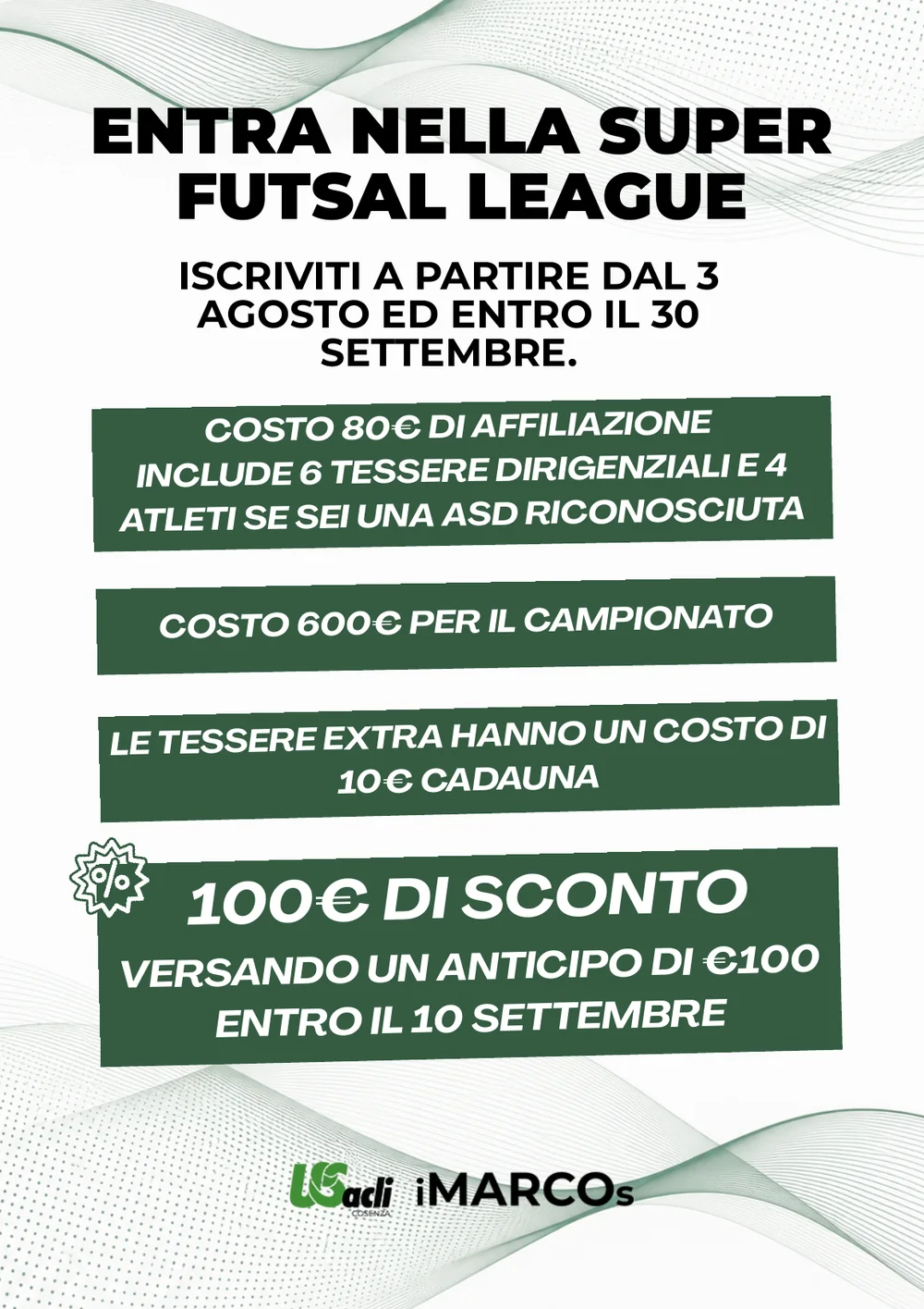 Depliant Super Futsal League, pagina 6